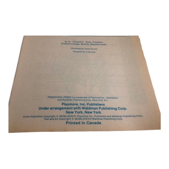 VTG Preschool Workbooks By Dr. Richard E Wylie - Picture 6 of 7